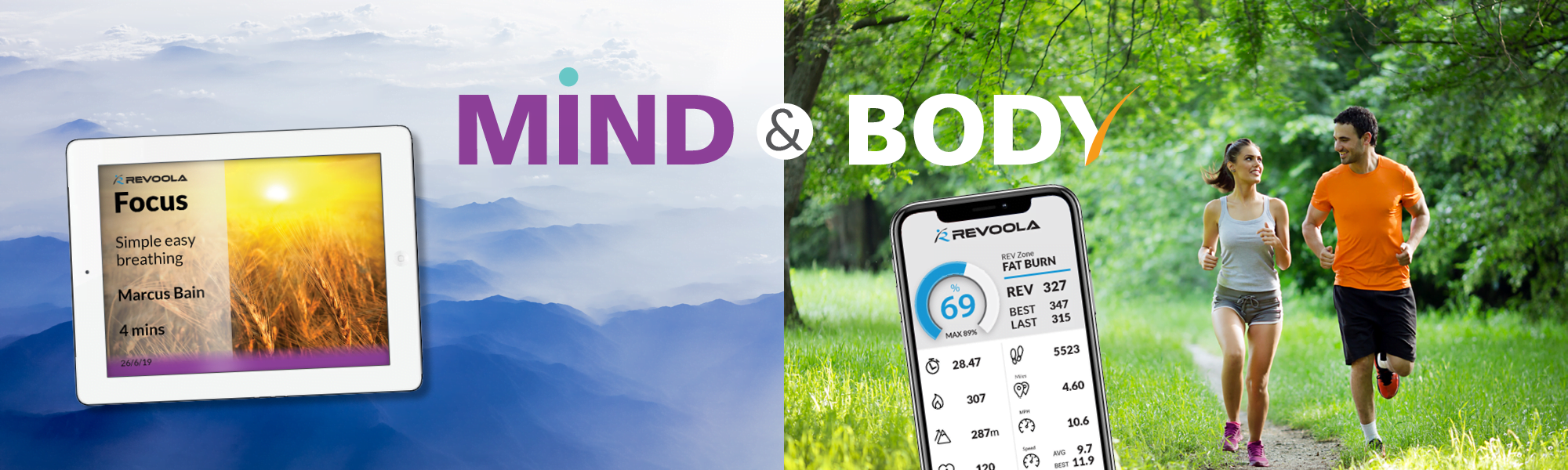 REVOOLA Mind & Body Fitness App